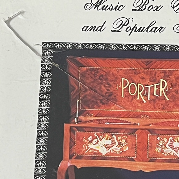 The Porter Twin Disc Music Box “Music Box Waltzes and popular tunes” CD like new - Picture 2 of 6